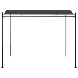 vidaXL Toldo parasol gris antracita 3x2,4 cm 