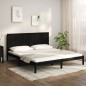 vidaXL Estructura de cama de madera maciza de pino negra 200x200 cm vidaXL Estructura de cama de madera maciza de pino negra 200x200 cm