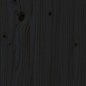 vidaXL Estructura de cama madera maciza negro King Size 150x200 cm vidaXL Estructura de cama madera maciza negro King Size 150x200 cm