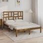 vidaXL Estructura de cama madera maciza de pino marrón miel 120x200 cm vidaXL Estructura de cama madera maciza de pino marrón miel 120x200 cm