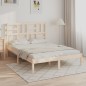 vidaXL Estructura de cama de madera maciza de pino 160x200 cm vidaXL Estructura de cama de madera maciza de pino 160x200 cm