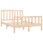 vidaXL Estructura de cama de madera maciza de pino 140x200 cm vidaXL Estructura de cama de madera maciza de pino 140x200 cm