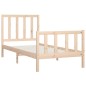 vidaXL Estructura de cama madera maciza 90x200 cm vidaXL Estructura de cama madera maciza 90x200 cm