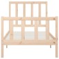 vidaXL Estructura de cama madera maciza 90x200 cm vidaXL Estructura de cama madera maciza 90x200 cm