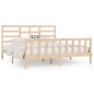 vidaXL Estructura de cama madera maciza 180x200 cm vidaXL Estructura de cama madera maciza 180x200 cm