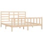 vidaXL Estructura de cama madera maciza 180x200 cm vidaXL Estructura de cama madera maciza 180x200 cm