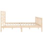 vidaXL Estructura de cama madera maciza 180x200 cm vidaXL Estructura de cama madera maciza 180x200 cm