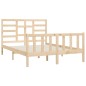 vidaXL Estructura de cama de madera maciza de pino 160x200 cm vidaXL Estructura de cama de madera maciza de pino 160x200 cm