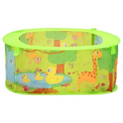 vidaXL Piscina de bolas para niños con 300 bolas 75x75x32 cm