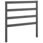 vidaXL Sofá cama extraíble madera maciza de pino gris 2x(90x200) cm