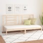 vidaXL Sofá cama madera maciza de pino 80x200 cm
