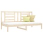 vidaXL Sofá cama madera maciza de pino 80x200 cm