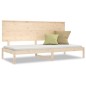 vidaXL Sofá cama madera maciza de pino 90x200 cm