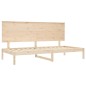 vidaXL Sofá cama madera maciza de pino 90x200 cm