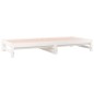 vidaXL Sofá cama extraíble madera maciza de pino blanco 2x(90x200) cm vidaXL Sofá cama extraíble madera maciza de pino blanco 2x(90x200) cm