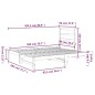 vidaXL Sofá cama extraíble madera maciza de pino negro 2x(90x200) cm