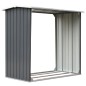 vidaXL Casetilla para leña acero galvanizado gris 172x91x154 cm vidaXL Casetilla para leña acero galvanizado gris 172x91x154 cm