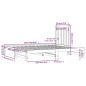 vidaXL Sofá cama extraíble madera maciza de pino marrón 2x(90x200) cm vidaXL Sofá cama extraíble madera maciza de pino marrón 2x(90x200) cm