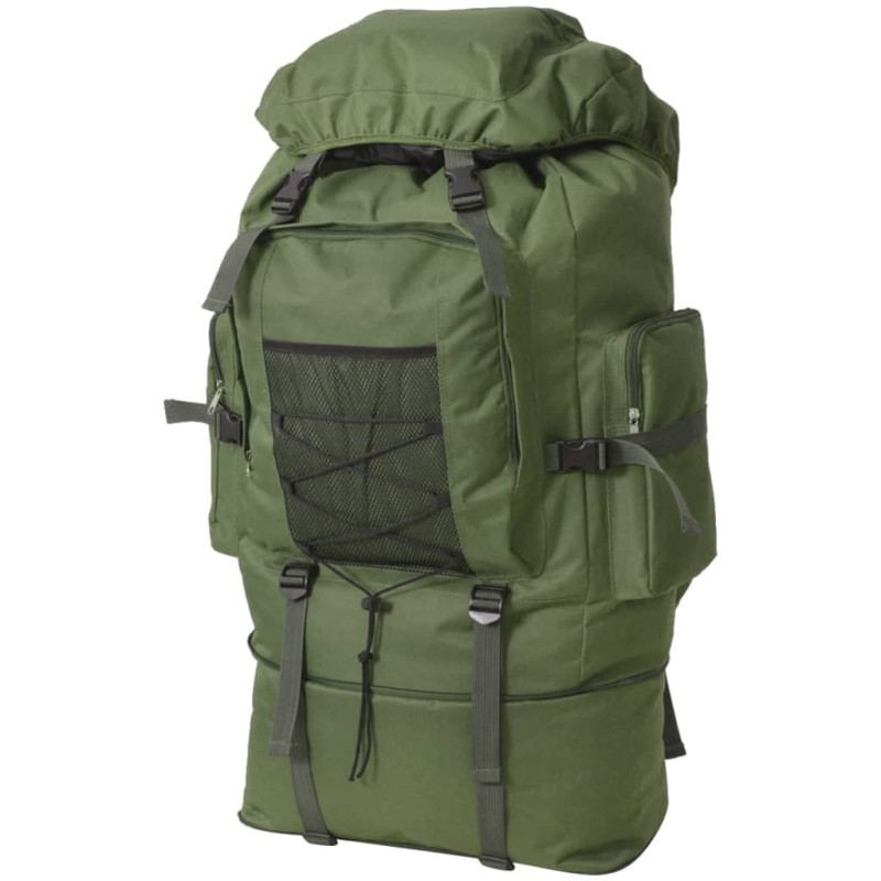 vidaXL Mochila militar XXL 100 L verde vidaXL Mochila militar XXL 100 L verde