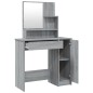 vidaXL Juego de tocador color gris Sonoma 86,5x35x136 cm vidaXL Juego de tocador color gris Sonoma 86,5x35x136 cm