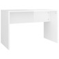 vidaXL Juego de tocador blanco brillante 86,5x35x136 cm vidaXL Juego de tocador blanco brillante 86,5x35x136 cm