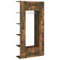 vidaXL Mueble de recibidor 2 uds madera contrachapada roble ahumado vidaXL Mueble de recibidor 2 uds madera contrachapada roble ahumado