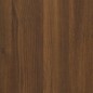 vidaXL Mueble de baño con lavabo madera contrachapada marrón roble vidaXL Mueble de baño con lavabo madera contrachapada marrón roble