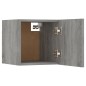 vidaXL Set de muebles para TV 8 pzas madera contrachapada gris Sonoma