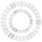vidaXL Brasero de gaviones hierro galvanizado Ø50 cm vidaXL Brasero de gaviones hierro galvanizado Ø50 cm