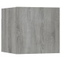 vidaXL Set de muebles para TV 6 pzas madera contrachapada gris Sonoma vidaXL Set de muebles para TV 6 pzas madera contrachapada gris Sonoma