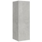 vidaXL Set de muebles de TV 8 pzas madera contrachapada gris hormigón vidaXL Set de muebles de TV 8 pzas madera contrachapada gris hormigón