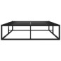 vidaXL Estructura de cama de metal negra 120x200 cm vidaXL Estructura de cama de metal negra 120x200 cm