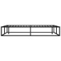vidaXL Estructura de cama de metal negra 120x200 cm vidaXL Estructura de cama de metal negra 120x200 cm