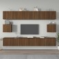 vidaXL Set de muebles para TV 6 pzas madera contrachapada roble marrón vidaXL Set de muebles para TV 6 pzas madera contrachapada roble marrón