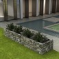 vidaXL Arriate de gaviones de acero 360x90x50 cm