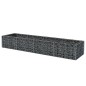 vidaXL Arriate de gaviones de acero 360x90x50 cm