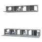 vidaXL Set de muebles para TV 5 pzas madera contrachapada gris Sonoma vidaXL Set de muebles para TV 5 pzas madera contrachapada gris Sonoma