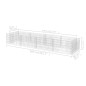 vidaXL Arriate de gaviones de acero 360x90x50 cm