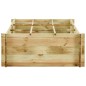 vidaXL Jardinera para verduras madera pino impregnada 197x100x40cm vidaXL Jardinera para verduras madera pino impregnada 197x100x40cm