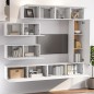 vidaXL Set de muebles para TV 7 piezas madera contrachapada blanco vidaXL Set de muebles para TV 7 piezas madera contrachapada blanco