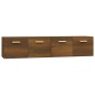 vidaXL Armarios de pared 2 uds contrachapada roble marrón 80x35x36,5cm vidaXL Armarios de pared 2 uds contrachapada roble marrón 80x35x36,5cm