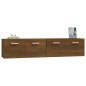 vidaXL Armarios de pared 2 uds contrachapada roble marrón 80x35x36,5cm vidaXL Armarios de pared 2 uds contrachapada roble marrón 80x35x36,5cm