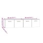 vidaXL Armarios de pared 2 uds contrachapada roble marrón 80x35x36,5cm vidaXL Armarios de pared 2 uds contrachapada roble marrón 80x35x36,5cm