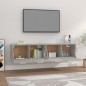 vidaXL Armarios pared 2 uds contrachapada gris hormigón 80x35x36,5 cm vidaXL Armarios pared 2 uds contrachapada gris hormigón 80x35x36,5 cm