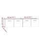 vidaXL Armarios pared 2 uds contrachapada gris hormigón 80x35x36,5 cm vidaXL Armarios pared 2 uds contrachapada gris hormigón 80x35x36,5 cm