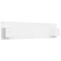 vidaXL Cabecero de cama con mesitas madera contrachapada blanco vidaXL Cabecero de cama con mesitas madera contrachapada blanco