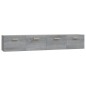 vidaXL Armarios pared 2 uds contrachapada gris sonoma 100x36,5x35 cm vidaXL Armarios pared 2 uds contrachapada gris sonoma 100x36,5x35 cm