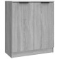 vidaXL Aparadores 3 piezas madera contrachapada gris Sonoma vidaXL Aparadores 3 piezas madera contrachapada gris Sonoma