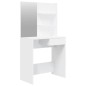 vidaXL Tocador con espejo blanco 74,5x40x141 cm vidaXL Tocador con espejo blanco 74,5x40x141 cm