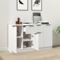 vidaXL Aparadores 2 uds madera contrachapada blanco 60x30x70 cm vidaXL Aparadores 2 uds madera contrachapada blanco 60x30x70 cm